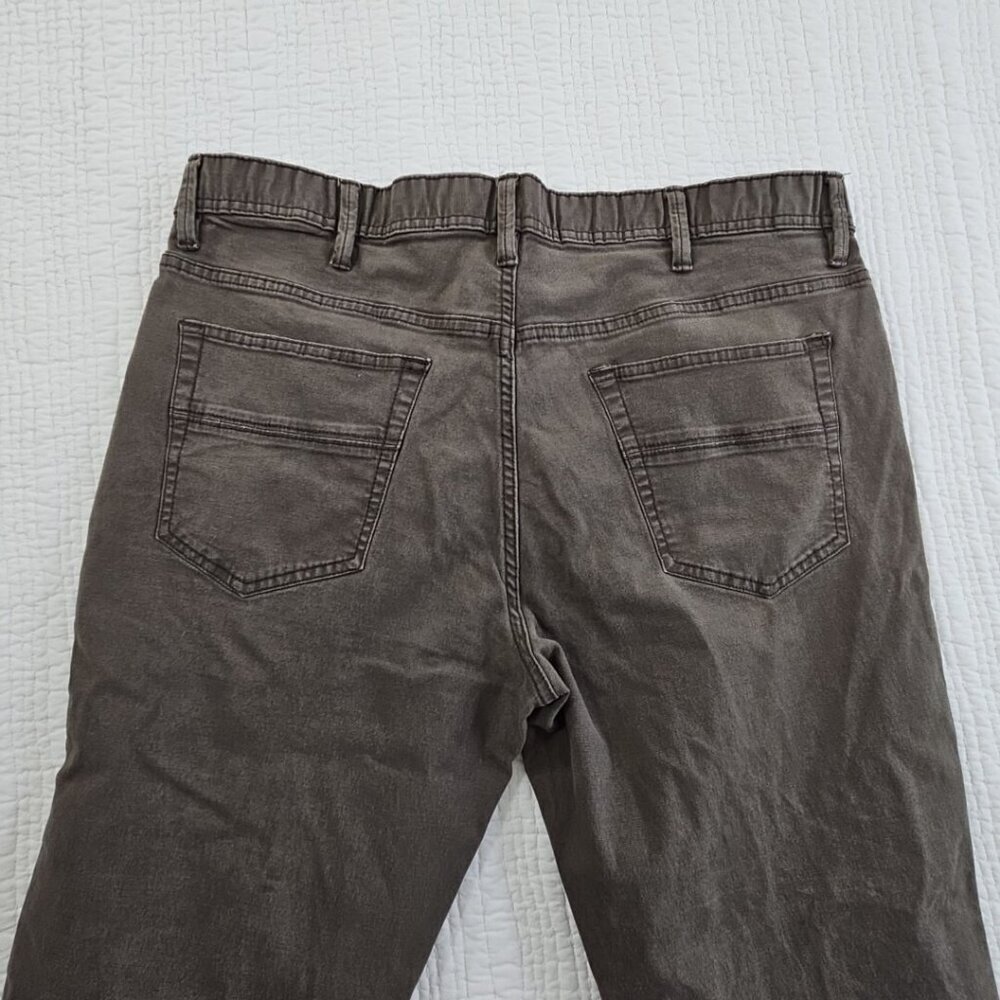 WP Weatherproof Canvas Utility Pants Men's 38Wx30L Ash Brown Straight Leg EUC LN - Picture 9 of 14